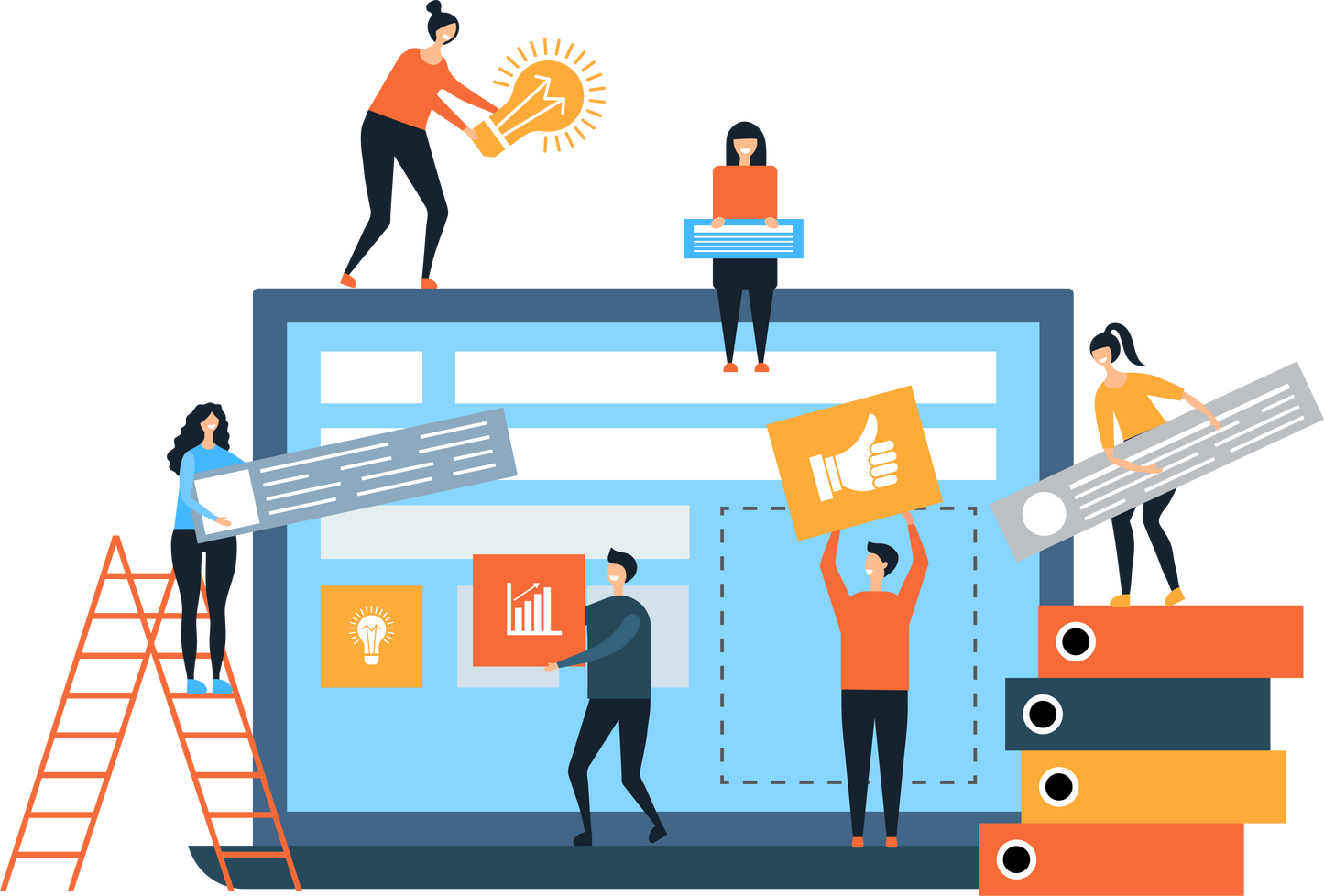 web pages construction seo optimization